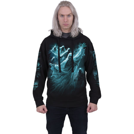 GHOST SKULL - Hoody Black