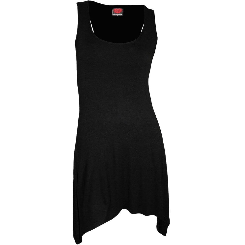 GOTHIC ELEGANCE - Goth Bottom Camisole Dress Black – Spiral USA