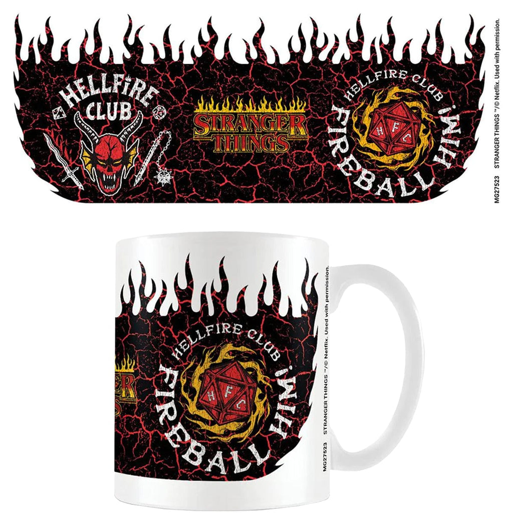 Stranger Things Hellfire Club Mug - Black