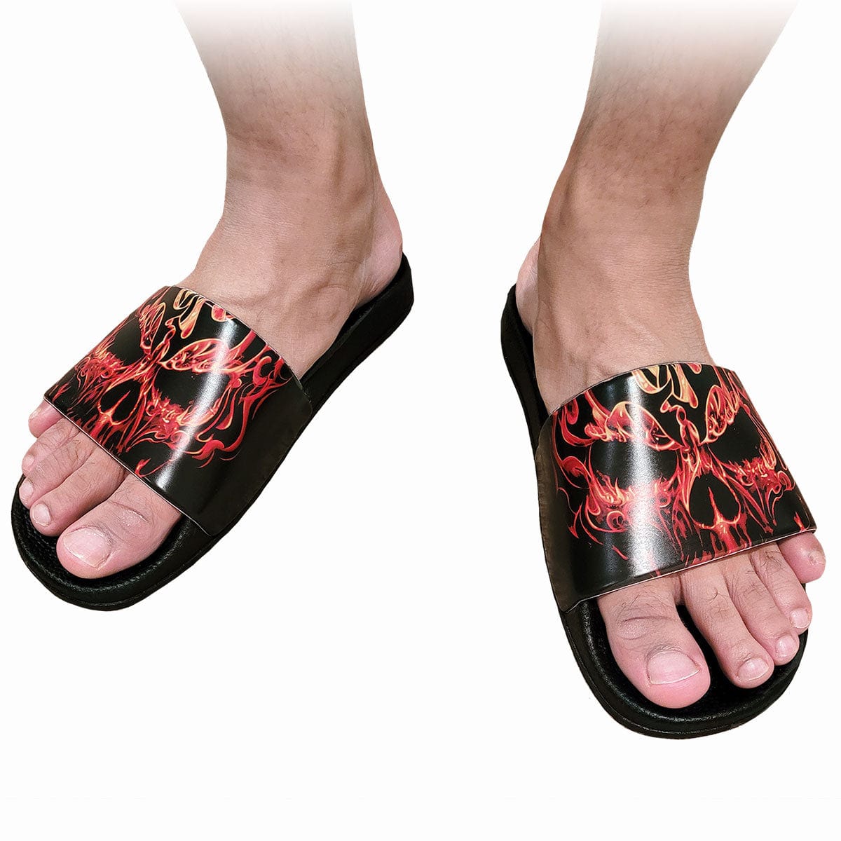 Men Chinese Letter Graphic Slides | Flip flop shoes, Mens sandals fashion,  Mens flip flops