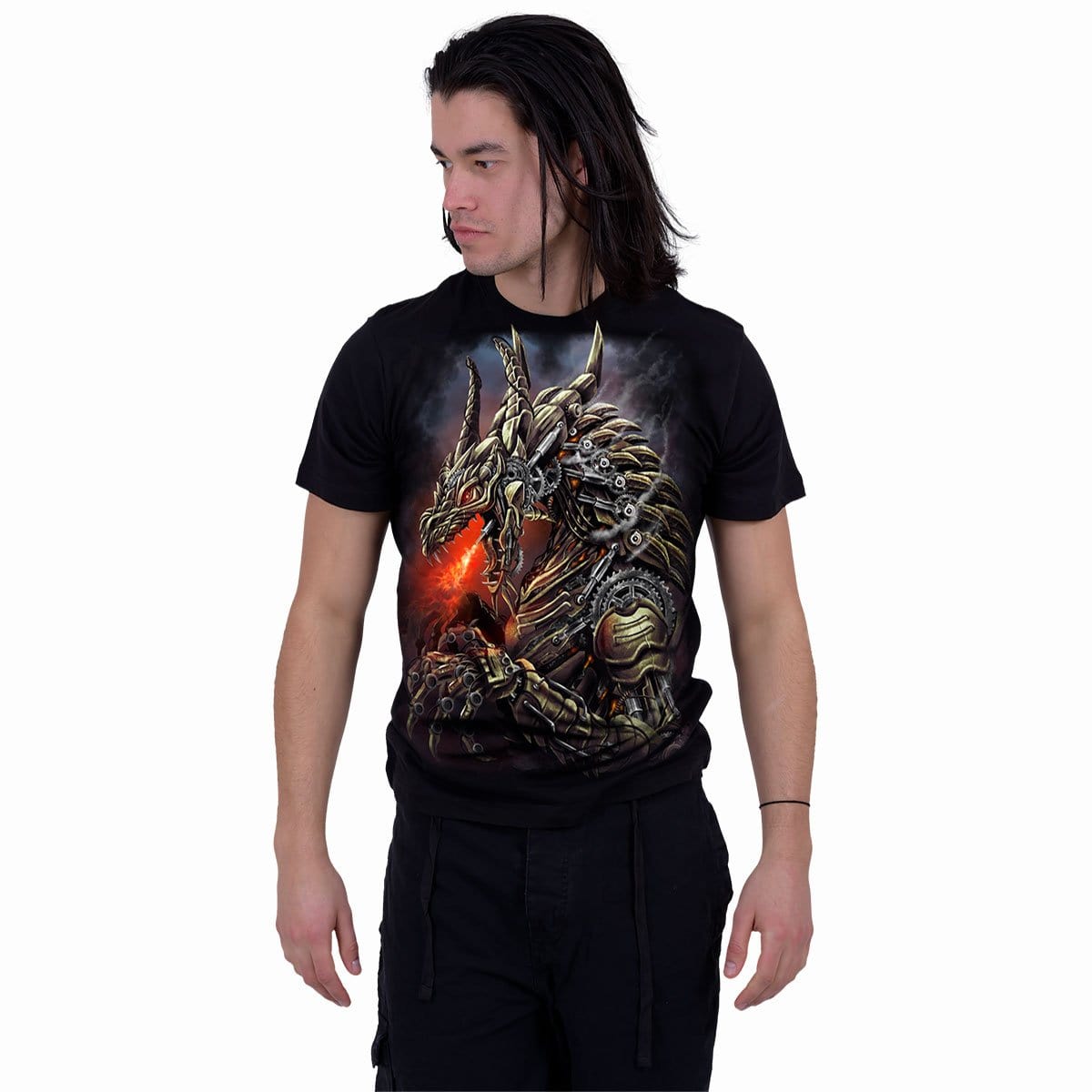 DRAGON COGS - T-Shirt Black – Spiral USA